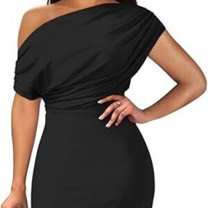 LIKE NEW} Women's Elegant Sleeveless Off Shoulder Formal Evening Gown, Size M